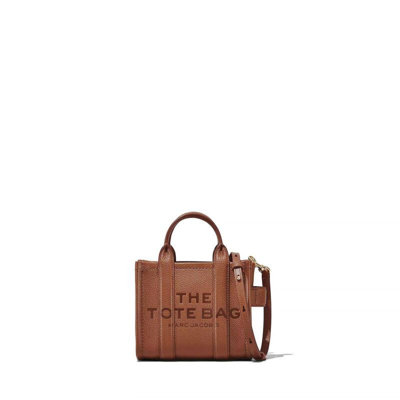MARC JACOBS The Leather Mini Tote Bag image number 0